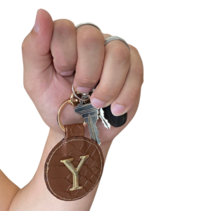 LLaveros circulares Bolsas de dama elegantas personalizadas